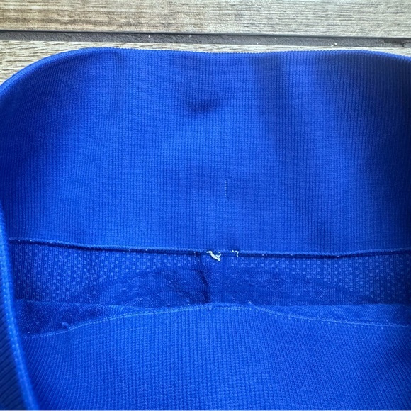 Lululemon Ebb To Street Pant Size 4 Heathered Sapphire Blue Seamless Leggings - Picture 11 of 16